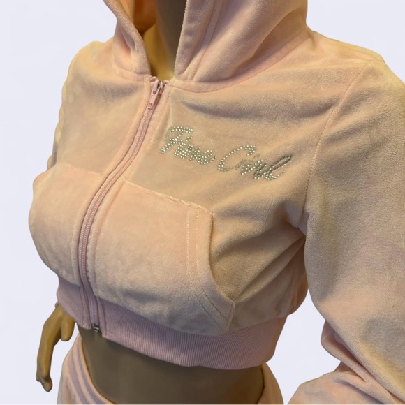 Pink Y2K Tracksuit Set - Picture 7 of 8